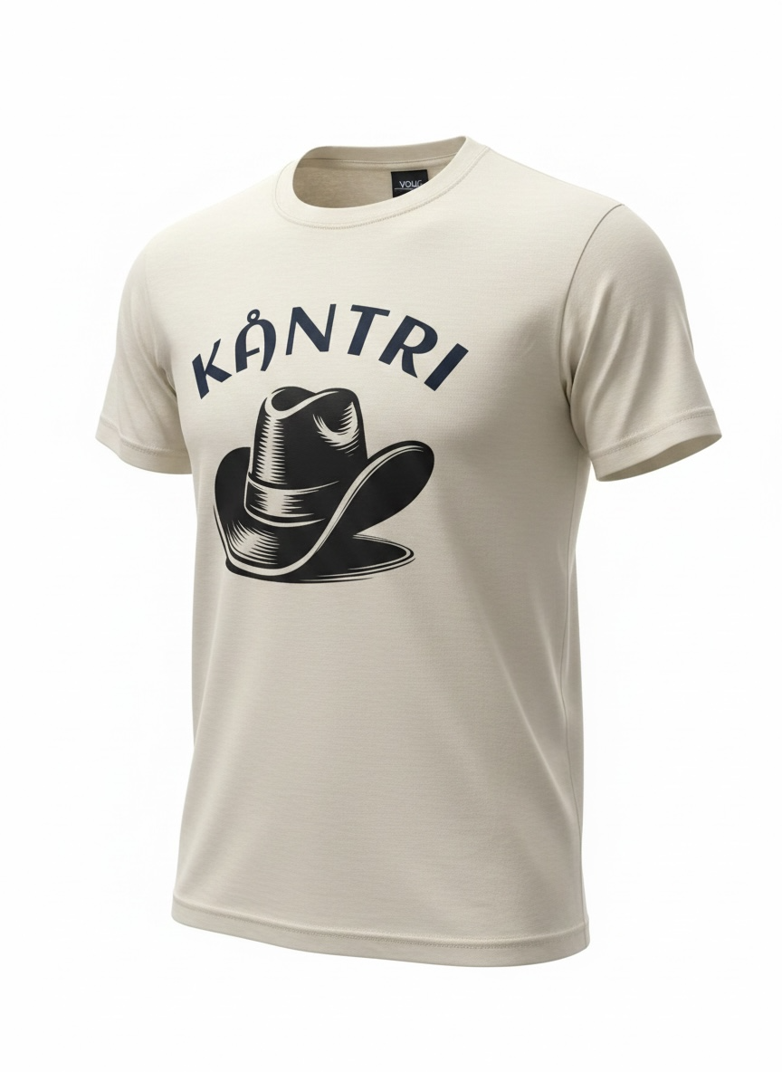 T- skjorte Kåntri - kampanje