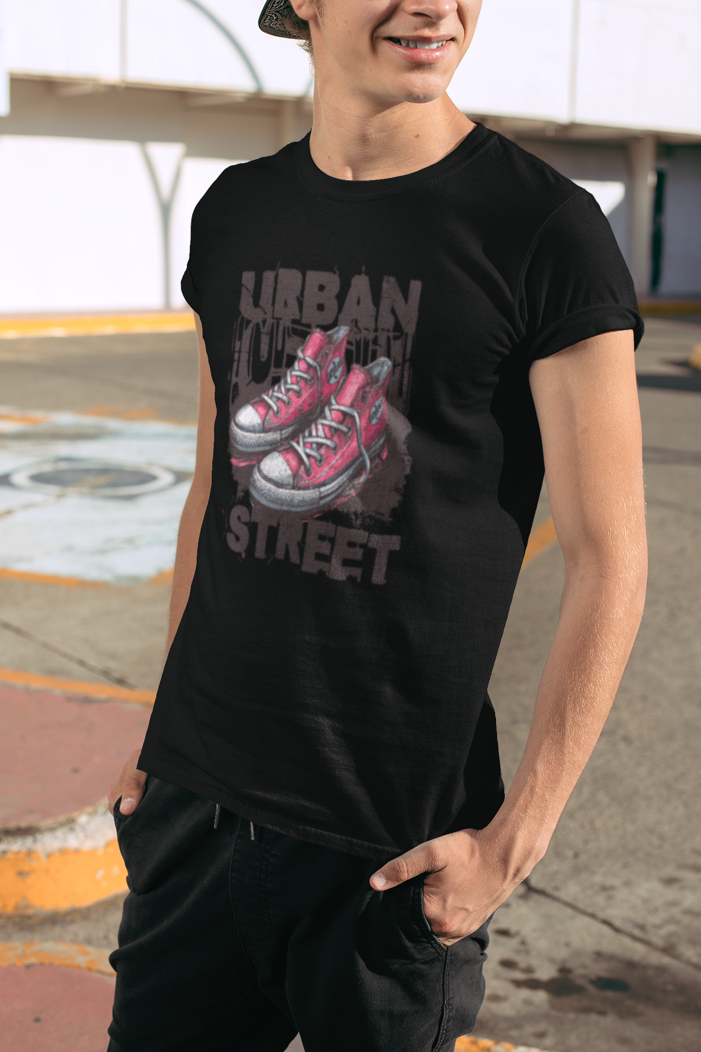 T- skjorte i urban stil