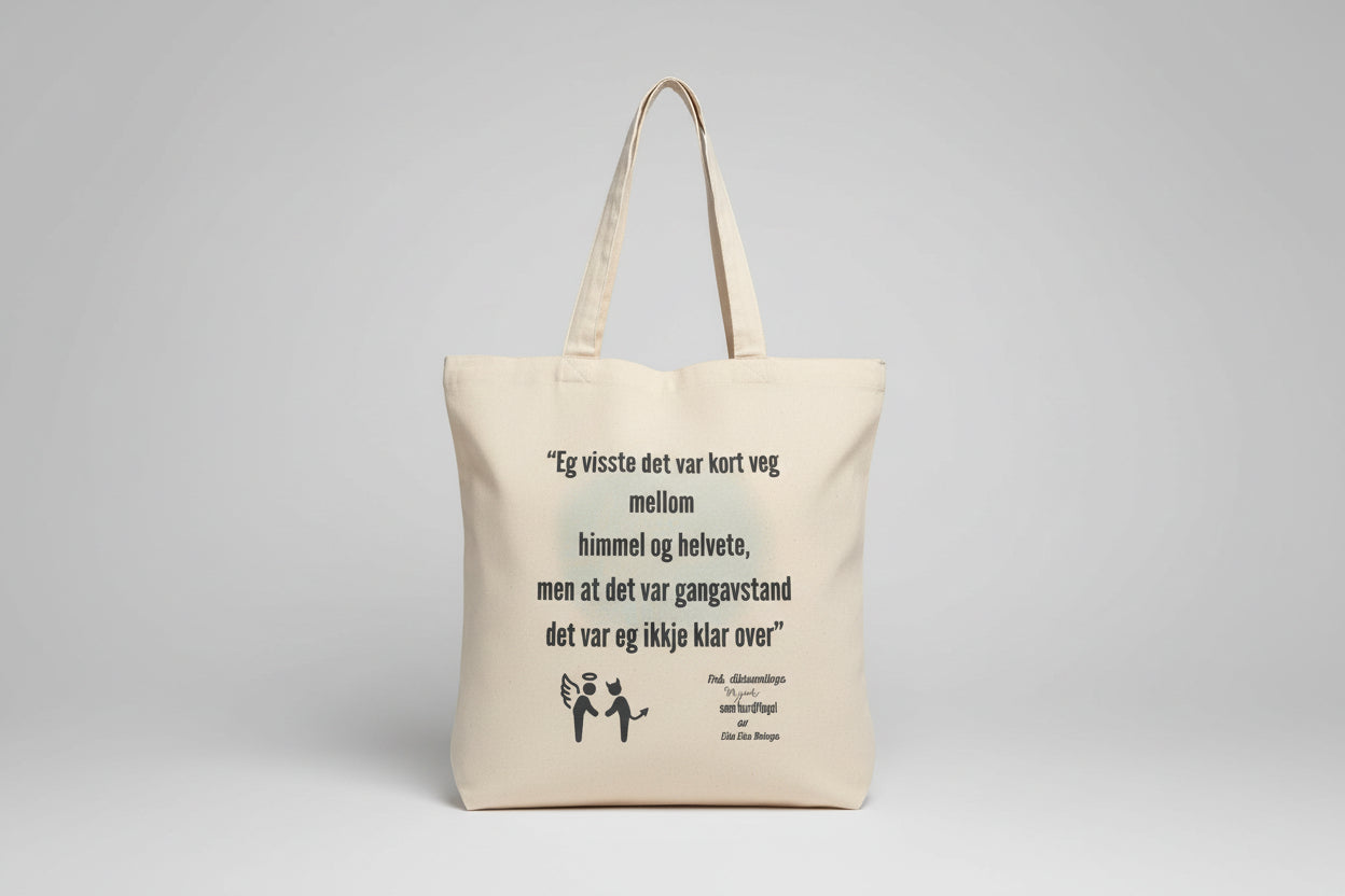 Handlenett (Tote bag) med unikt design