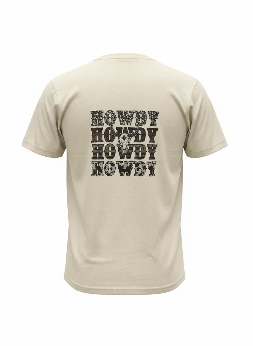 T- skjorte - Wildcowboy / Howdy....