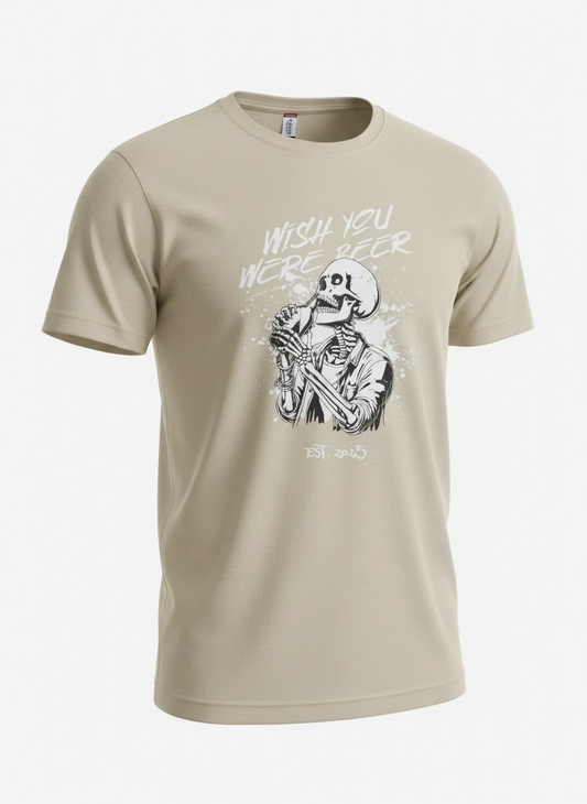 T- skjorte - Wish you where beer