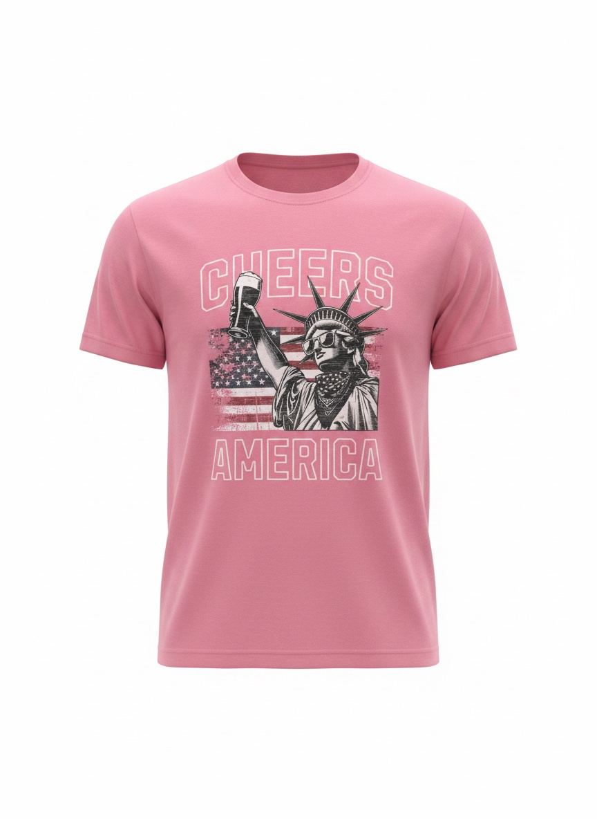 T- skjorte - Cheers America
