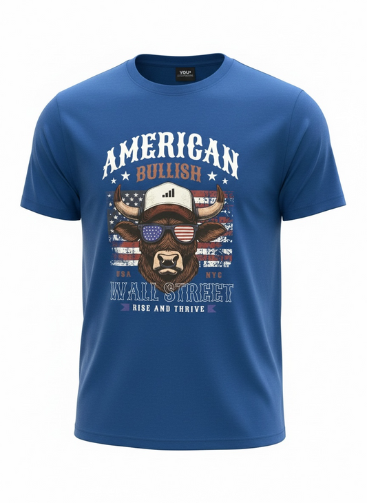 T- skjorte - American bullish