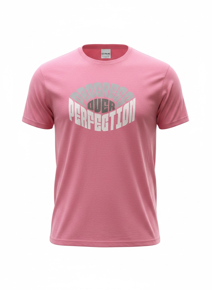 T- skjorte - Progress over perfection