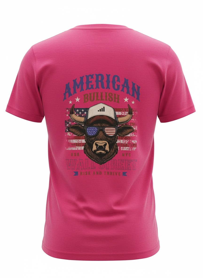 T- skjorte - American bullish