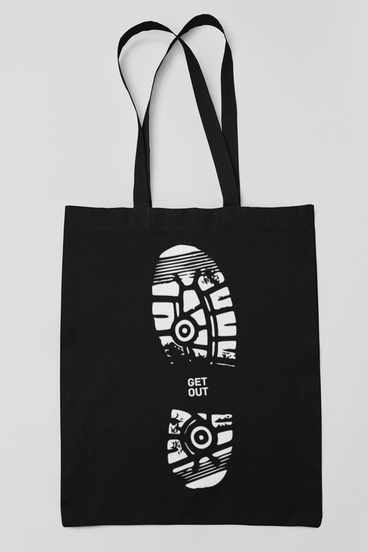 Get out - tote bag